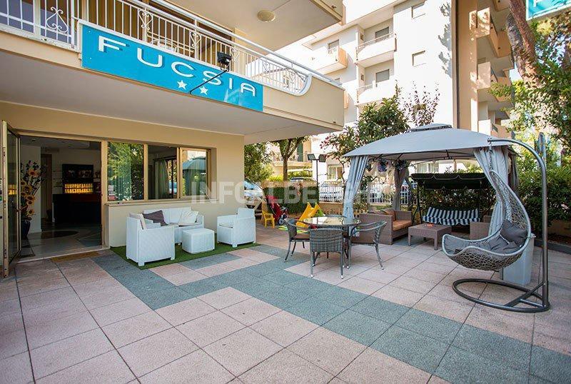 Hotel Fucsia Riccione Dış mekan fotoğraf